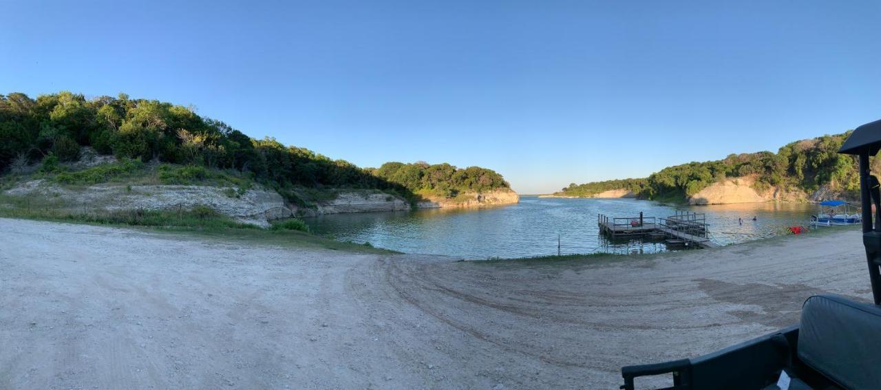 Lake Whitney Log Cabin Lakewood Harbor Kültér fotó