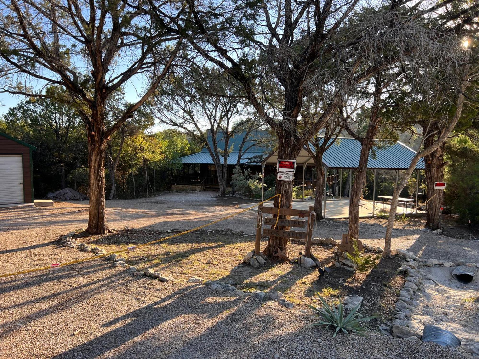 Lake Whitney Log Cabin Lakewood Harbor Kültér fotó